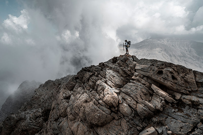 Photoshooting for Highlander Adventure the Ultimate Hiking Experience – Ras Al Khaimamah / UAE