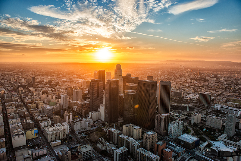 California's Golden Hour - Los Angeles / USA