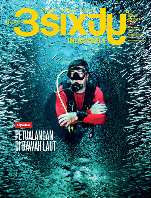Cover Page for Air Asia Inflight Magazine - Travel 3sixty°