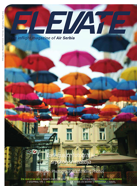 INterview for the First Issue Of Air Serbia Inflight Magazine - Elevate