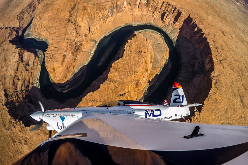 Spectacular Scenic Flight Over Breathtaking Horseshoe Bend - Arizona / USA