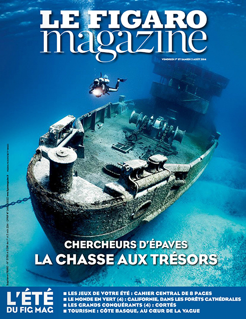 Cover Page for French Magazine Le Figaro