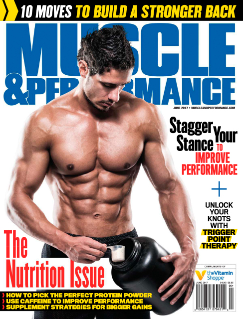 Cover Page for Muscle & Performance Magazine