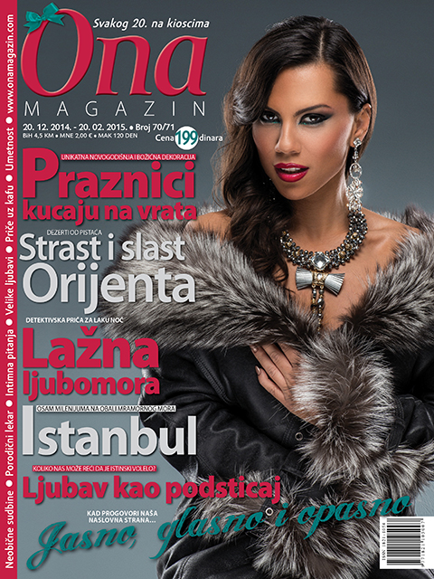 One More Cover Page for Women's Magazine Ona