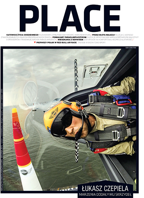 Cover Page for Place Magazine - Poland