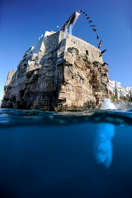 Photoshooting Red Bull Cliff Diving World Series - Various Locations Around the World