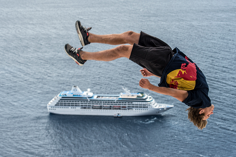 Photoshooting Red Bull Art of Motion 2015 - Santorini / Greece