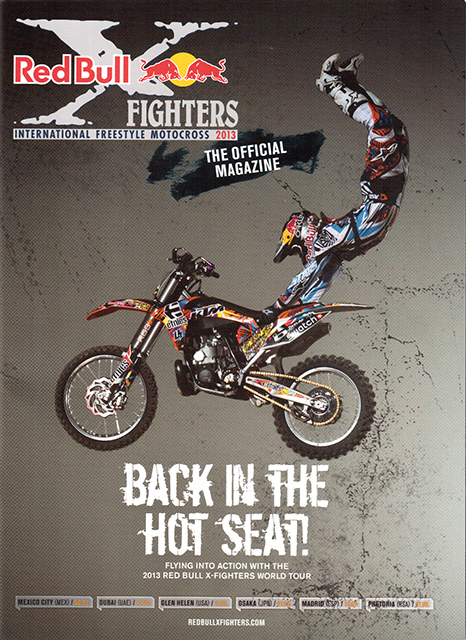 Cover Page for Red Bull X-fighters Official Magazine