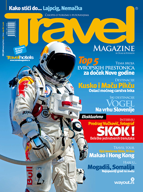 Cover Page of the Travel Magazine Featuring My Most Interesting Travel Stories in the Last Couple of Years
