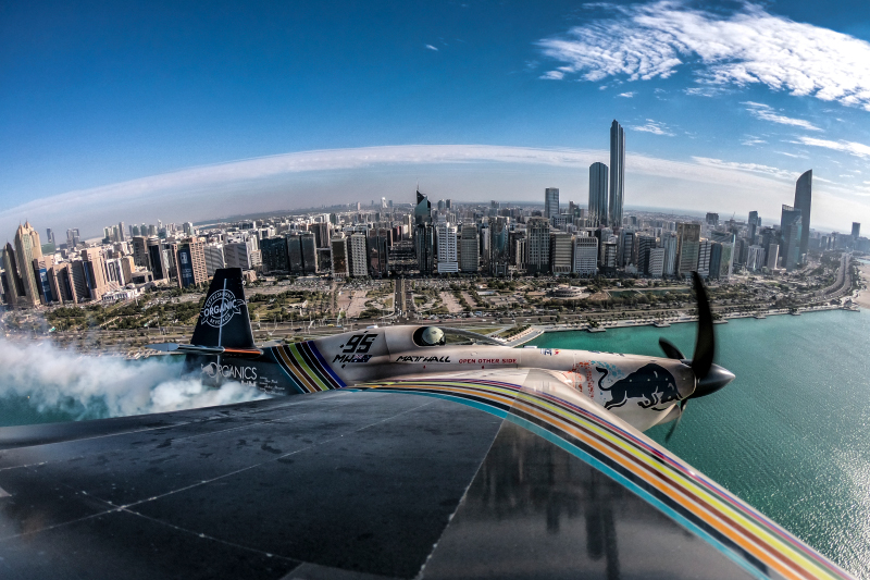 Racing in the Emirates Red Bull Air Race - Abu Dhabi / UAE