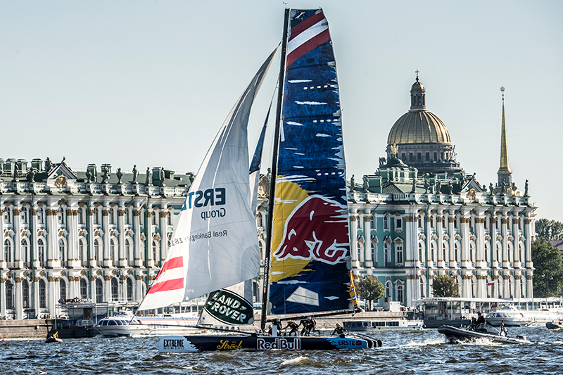 Photoshooting Extreme Sailing Series - Saint Petersburg / Russia