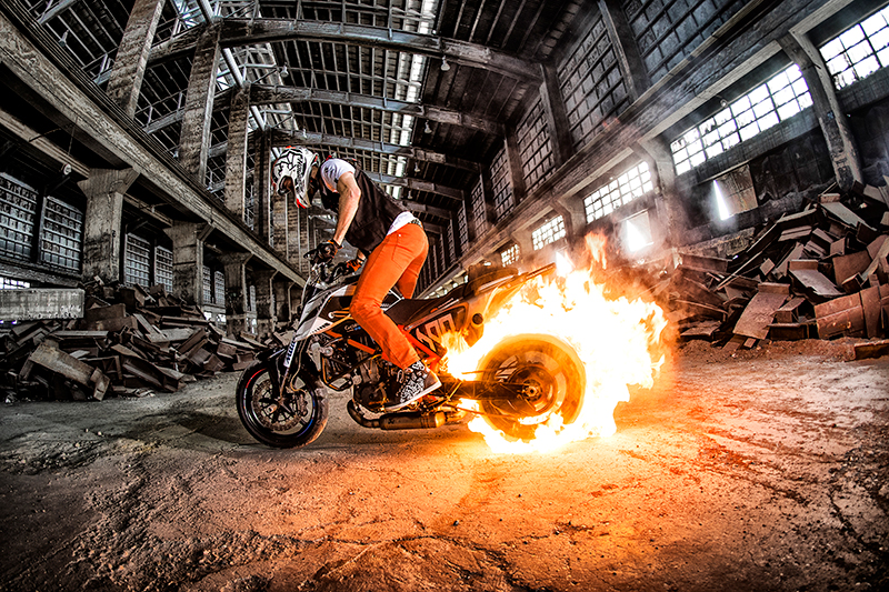 Photoshooting with Ktm Stunt Rider Rok Bagoros – Murska Sobota / Slovenia