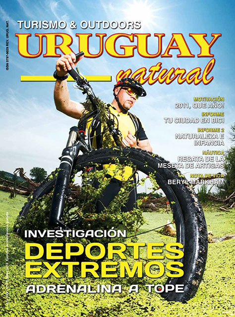 Cover Page for Uruguay Natural Turismo & Outdoors Magazine