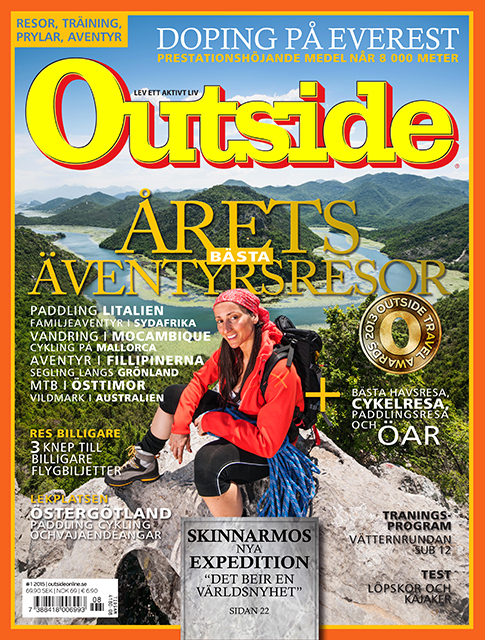 Cover Page for Outside Magazine