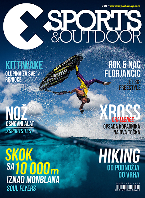 Cover Page for X-sports & Outdoor Magazine - Belgrade / Serbia