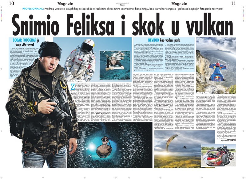 Interview for the Biggest Montenegrin Daily Newspaper "Vijesti"
