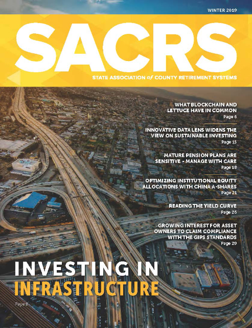 Cover Page for Sacrs Magazine