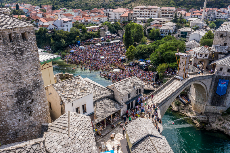Red Bull Cliff Diving - Mostar / Bosnia and Herzegovina