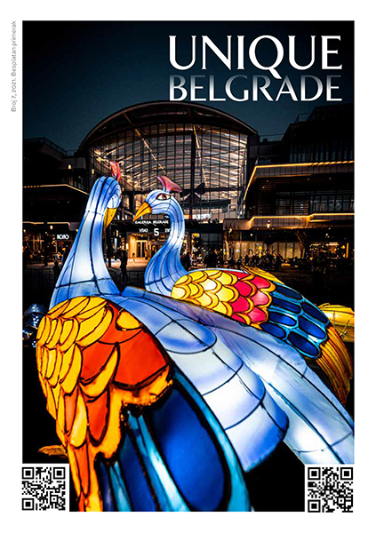 Cover Page for Unique Belgrade Magazine