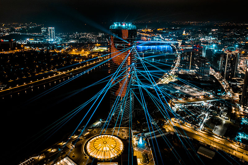 Spectacular New Year's Photoshoot at the Belgrade Waterfront - Belgrade / Serbia