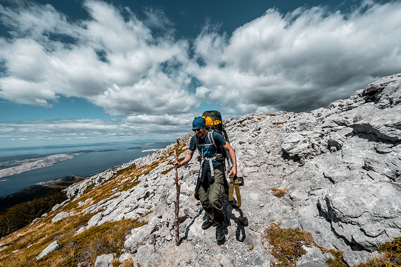 Photoshooting for the Highlander „Hiking  Eevent of the Year“ – Velebit / Croatia