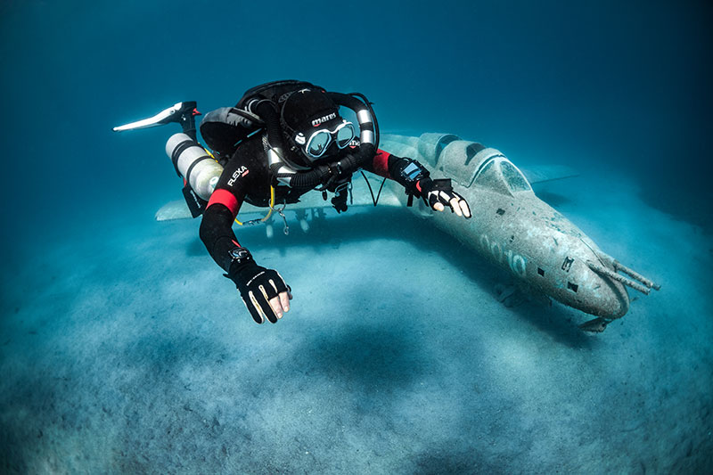 Mares Horizon in the Underwater Museum – Trogir / Croatia