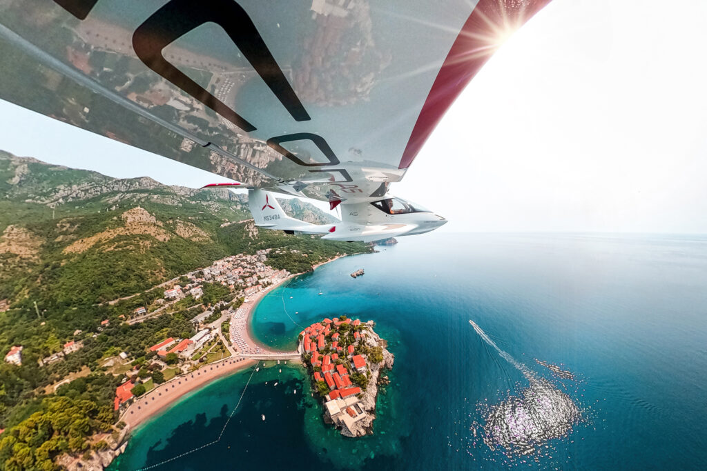 Predrag Vuckovic, Extreme photographer, Seaplane, Montenegro
