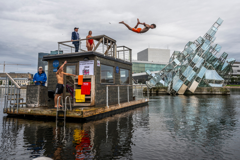 Døds in front of the Oslo Opera House – Oslo / Norway